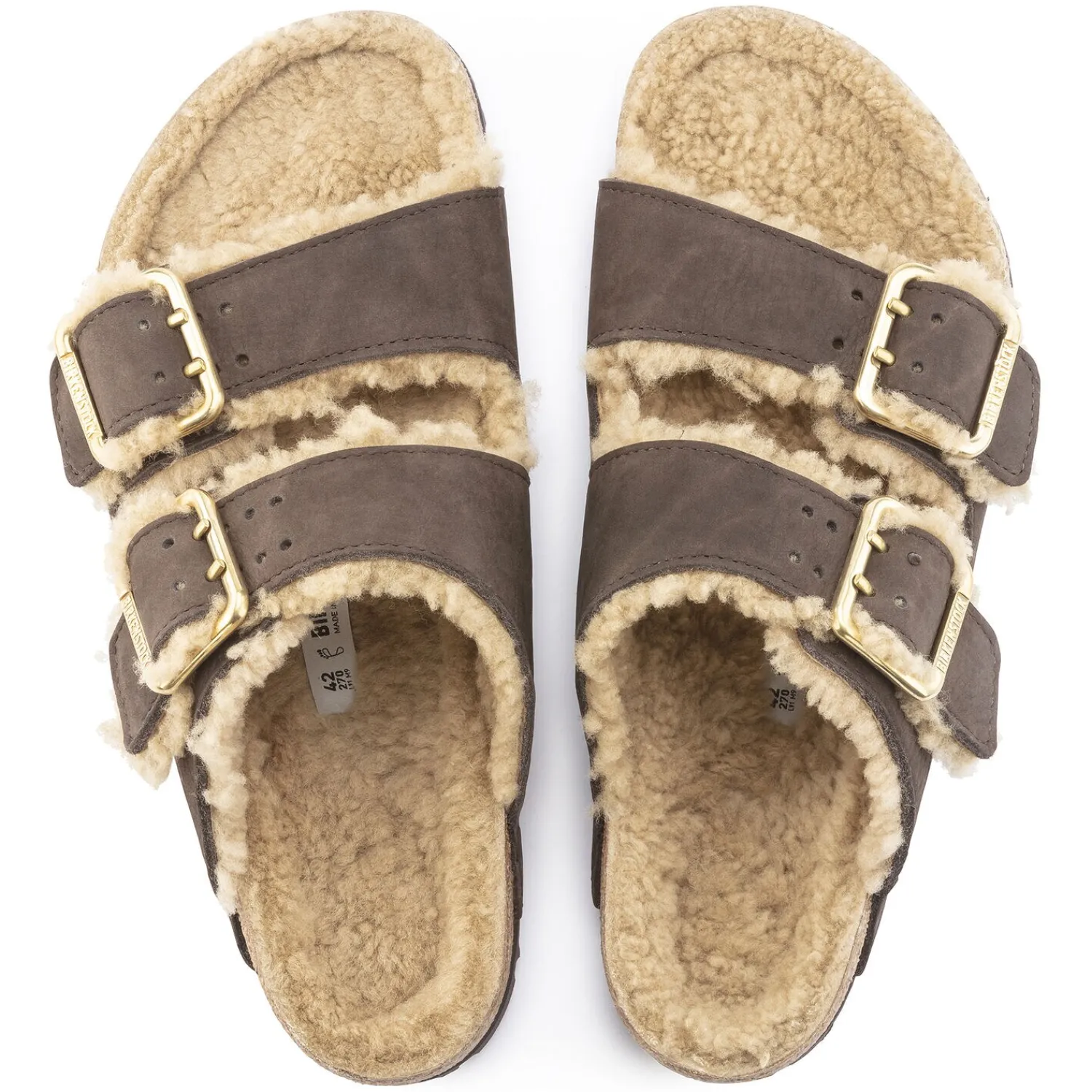 Clearance Arizona Bold Shearling Uomo Due Cinturini
