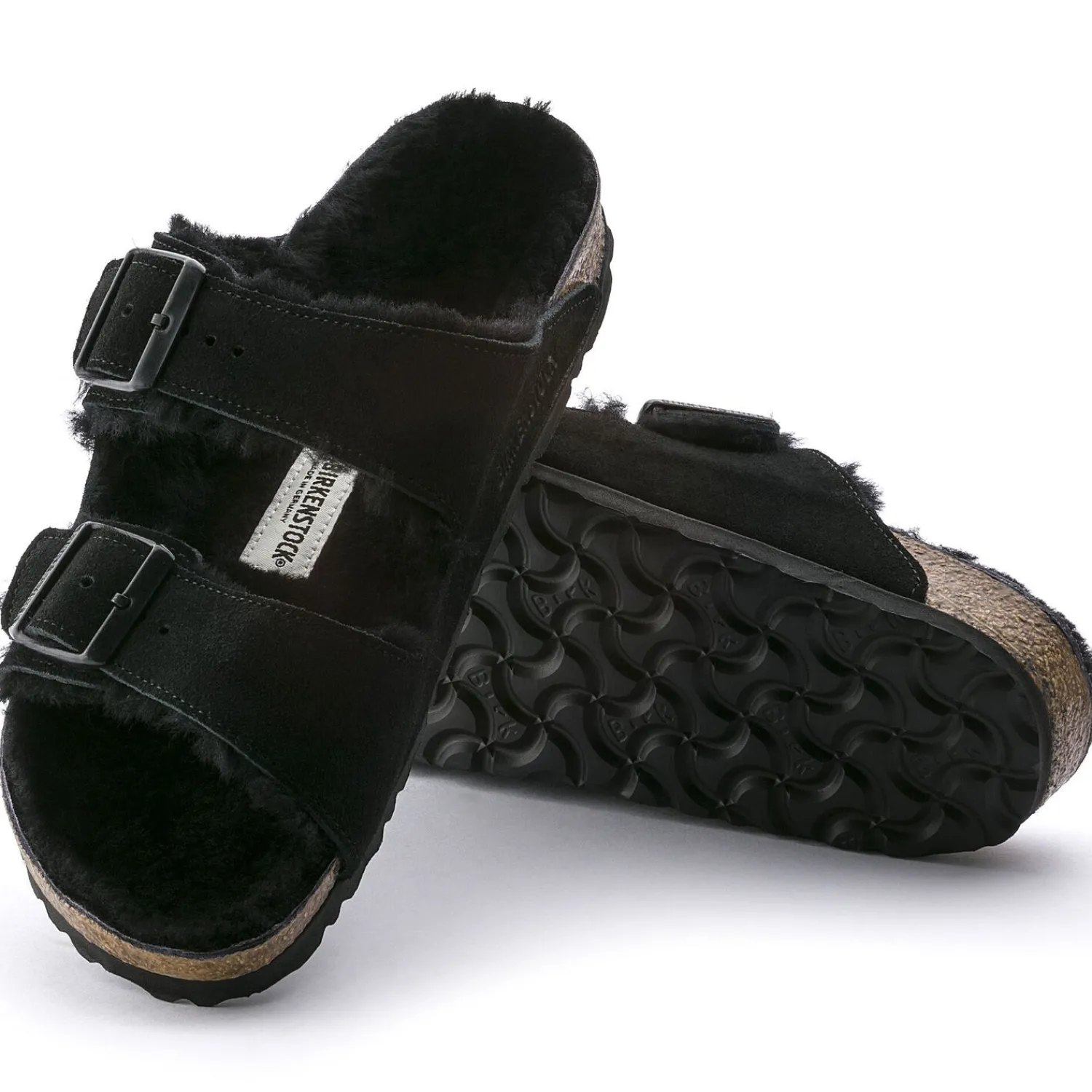 Fashion Arizona Pelliccia Di Agnello Uomo Due Cinturini