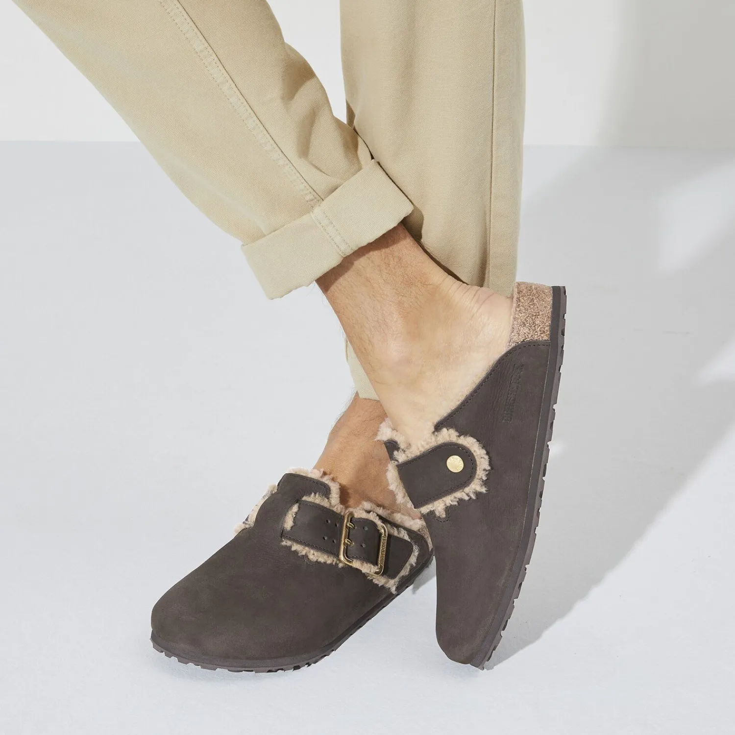 Best Sale Boston Bold Shearling Uomo Sabot