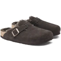 Hot Boston Pelliccia Di Agnello Uomo Sabot