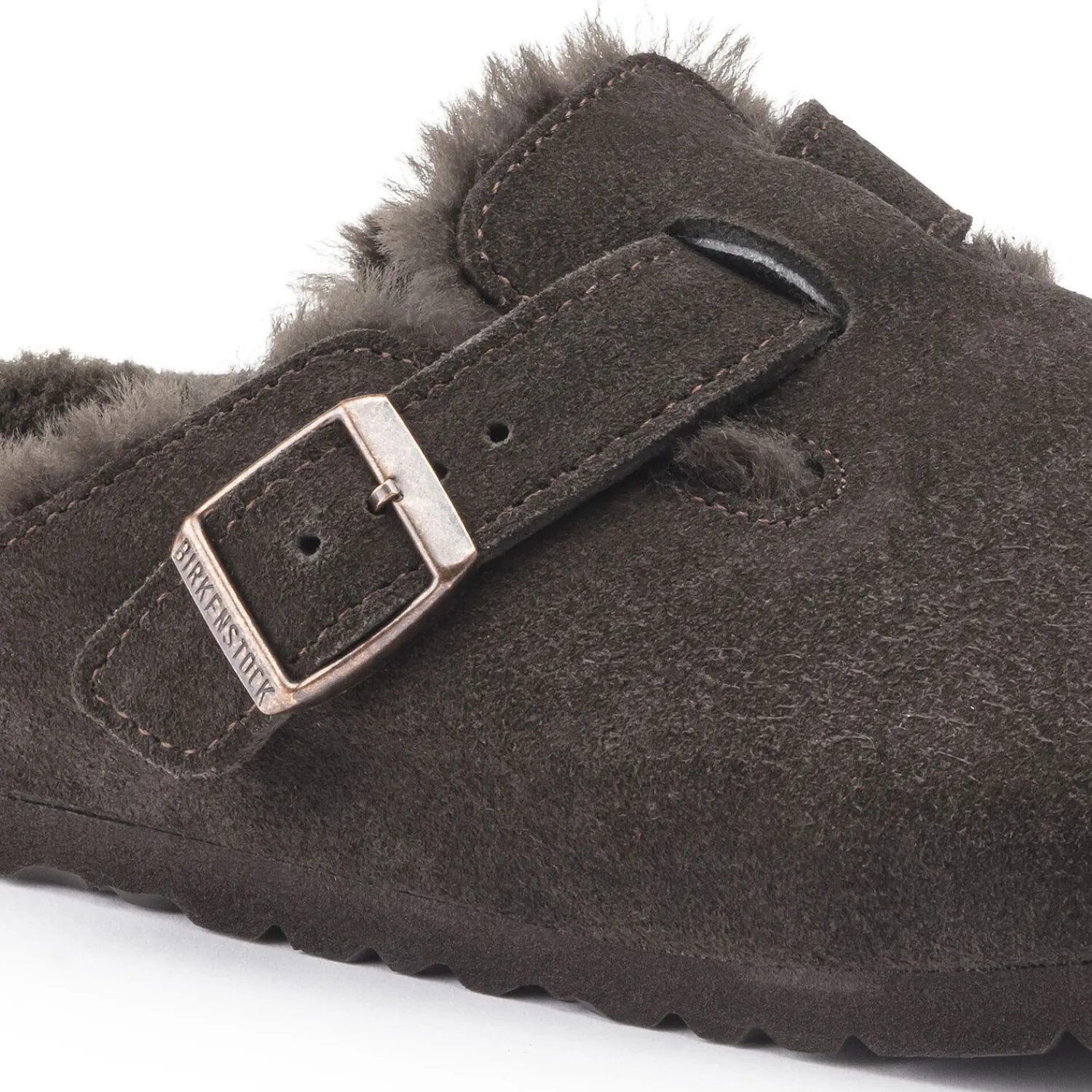 Hot Boston Pelliccia Di Agnello Uomo Sabot