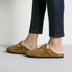 Shop Boston Pelliccia Di Agnello Uomo Sabot