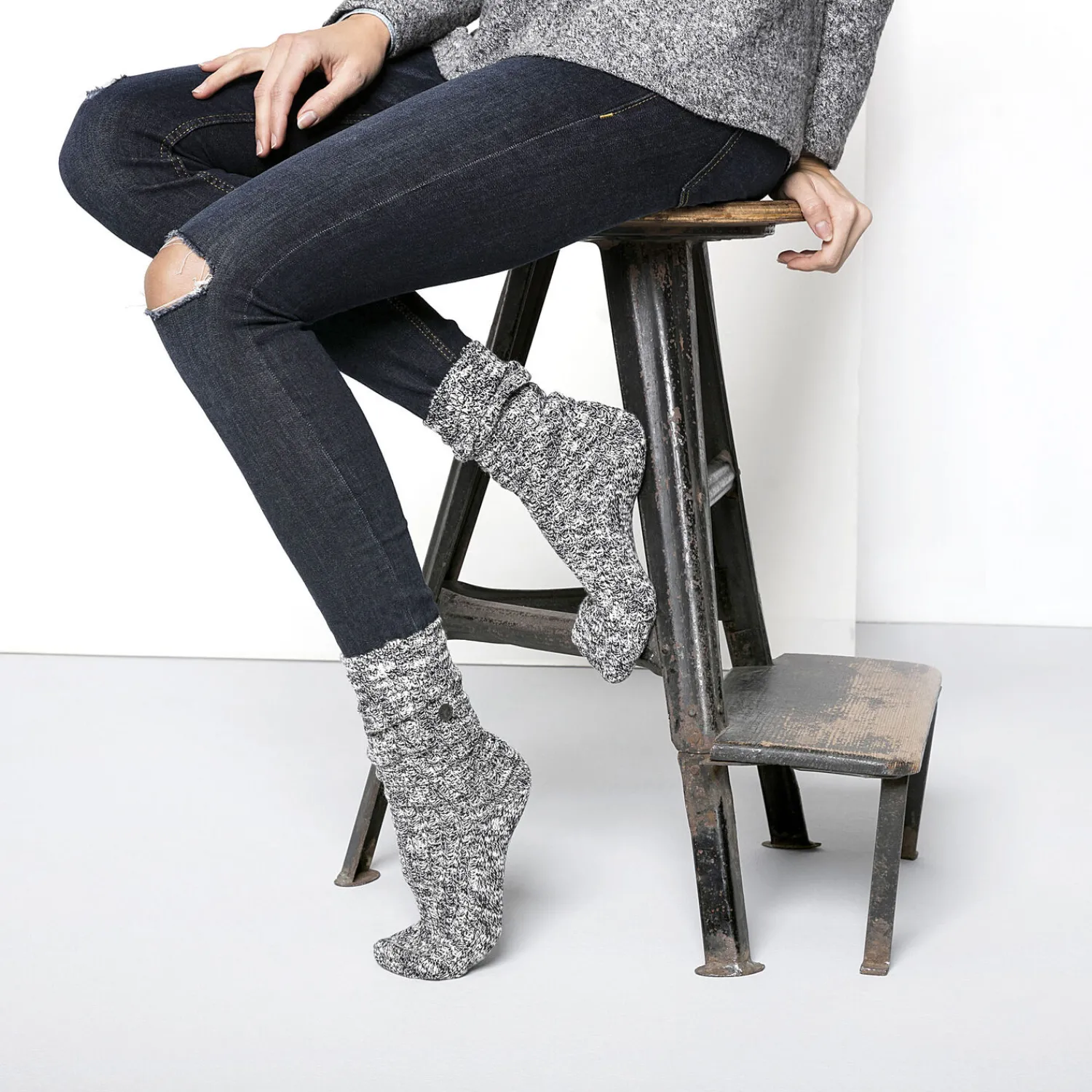 New Cotton Slub Donna Uomo Calze
