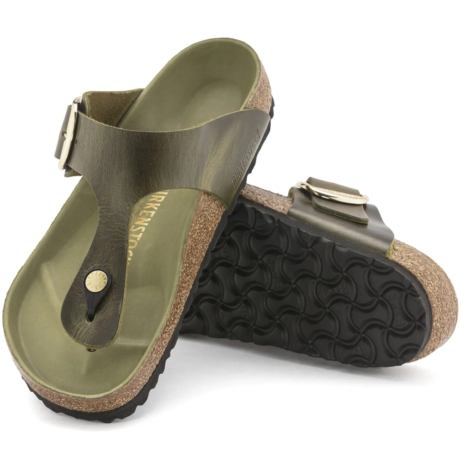Clearance Gizeh Big Buckle Donna Infradito