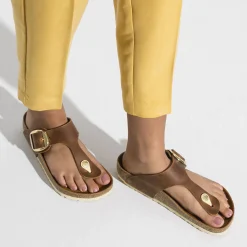 Fashion Gizeh Big Buckle Donna Infradito
