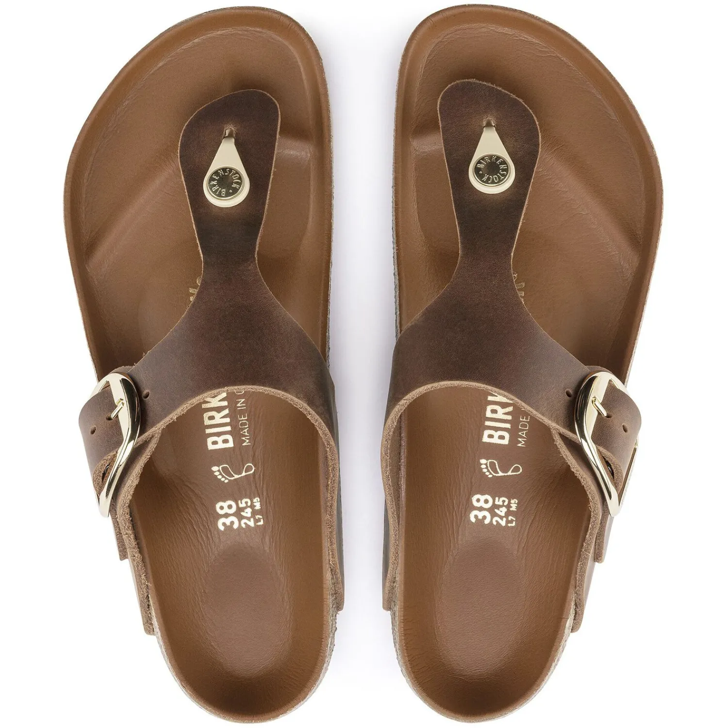 Fashion Gizeh Big Buckle Donna Infradito