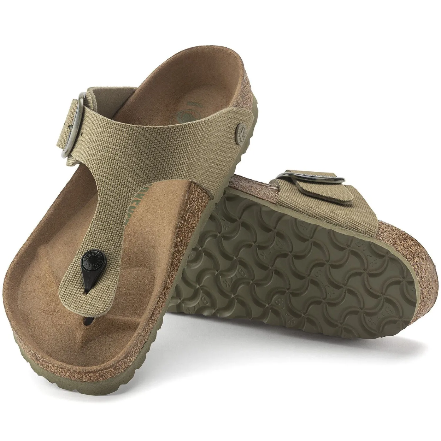 Hot Gizeh Vegan Big Buckle Donna Infradito