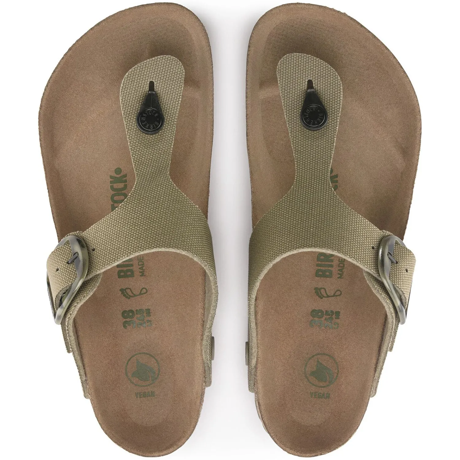 Hot Gizeh Vegan Big Buckle Donna Infradito