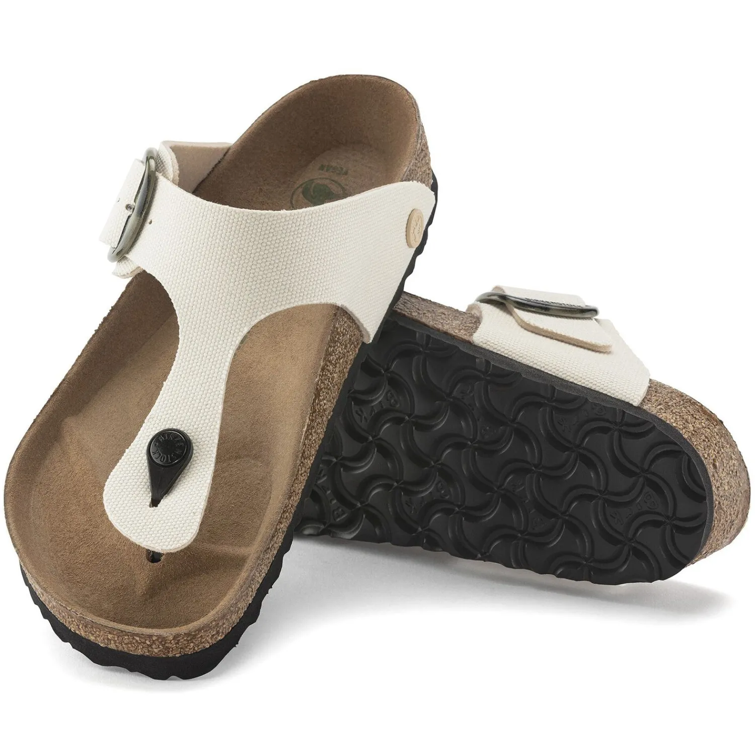 Best Gizeh Vegan Big Buckle Donna Infradito