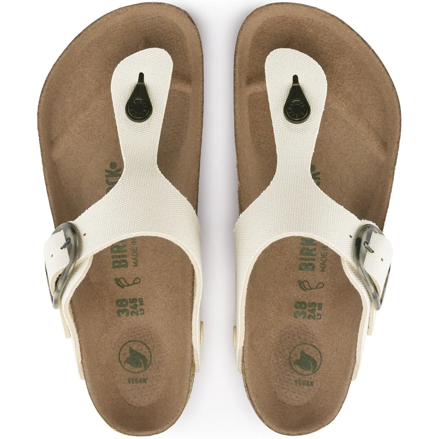 Best Gizeh Vegan Big Buckle Donna Infradito
