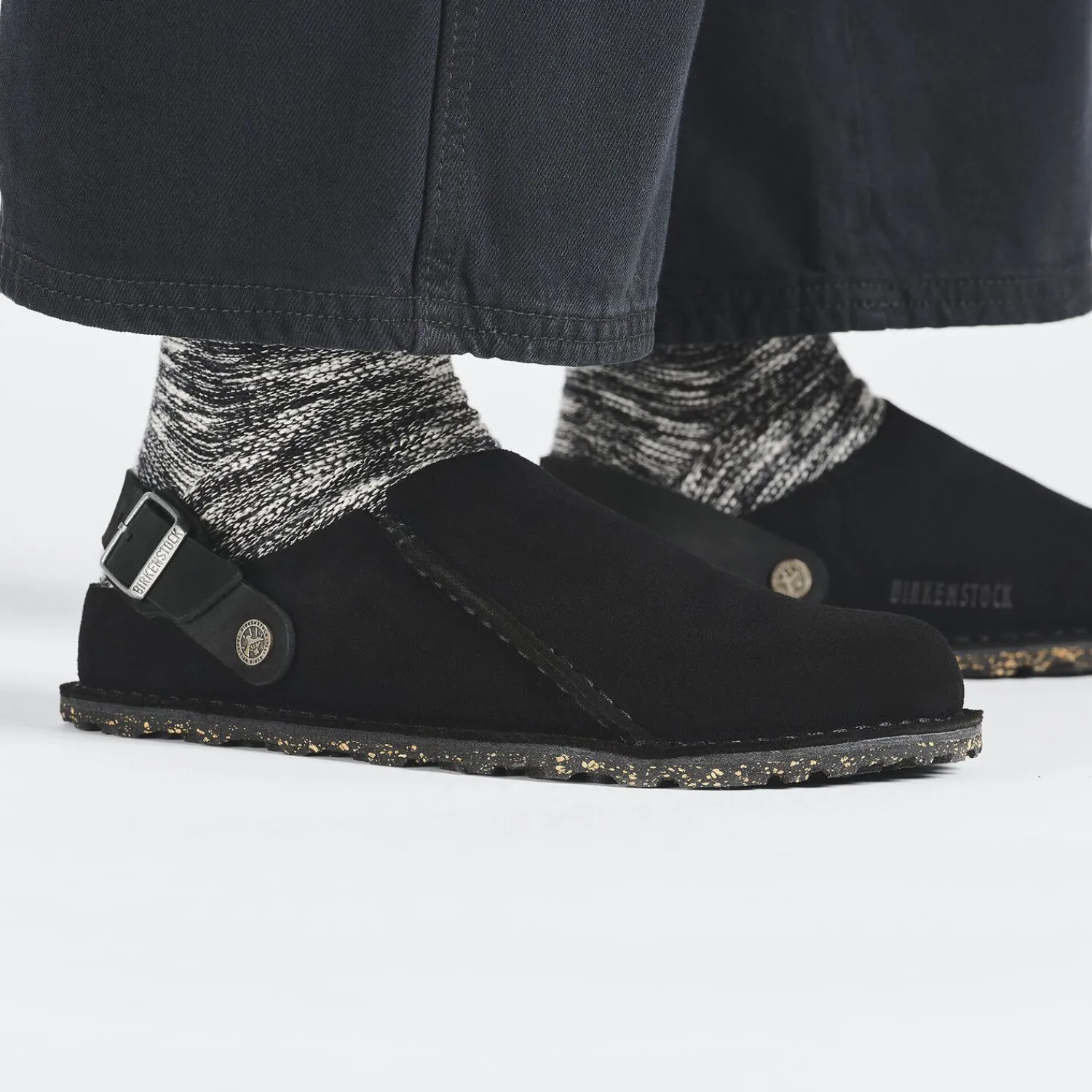 Cheap Lutry Premium Suede Uomo Pantofole