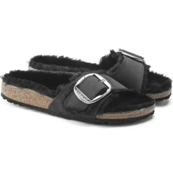 Online Madrid Big Buckle Pelliccia Di Agnello Donna Un Cinturino