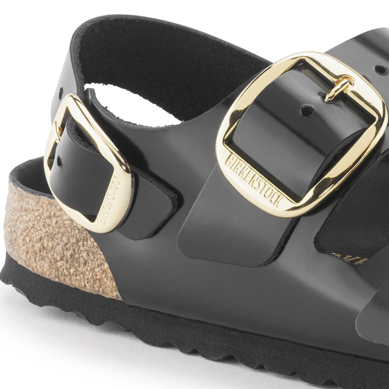 Sale Milano Big Buckle Donna Cinturino Per Tallone