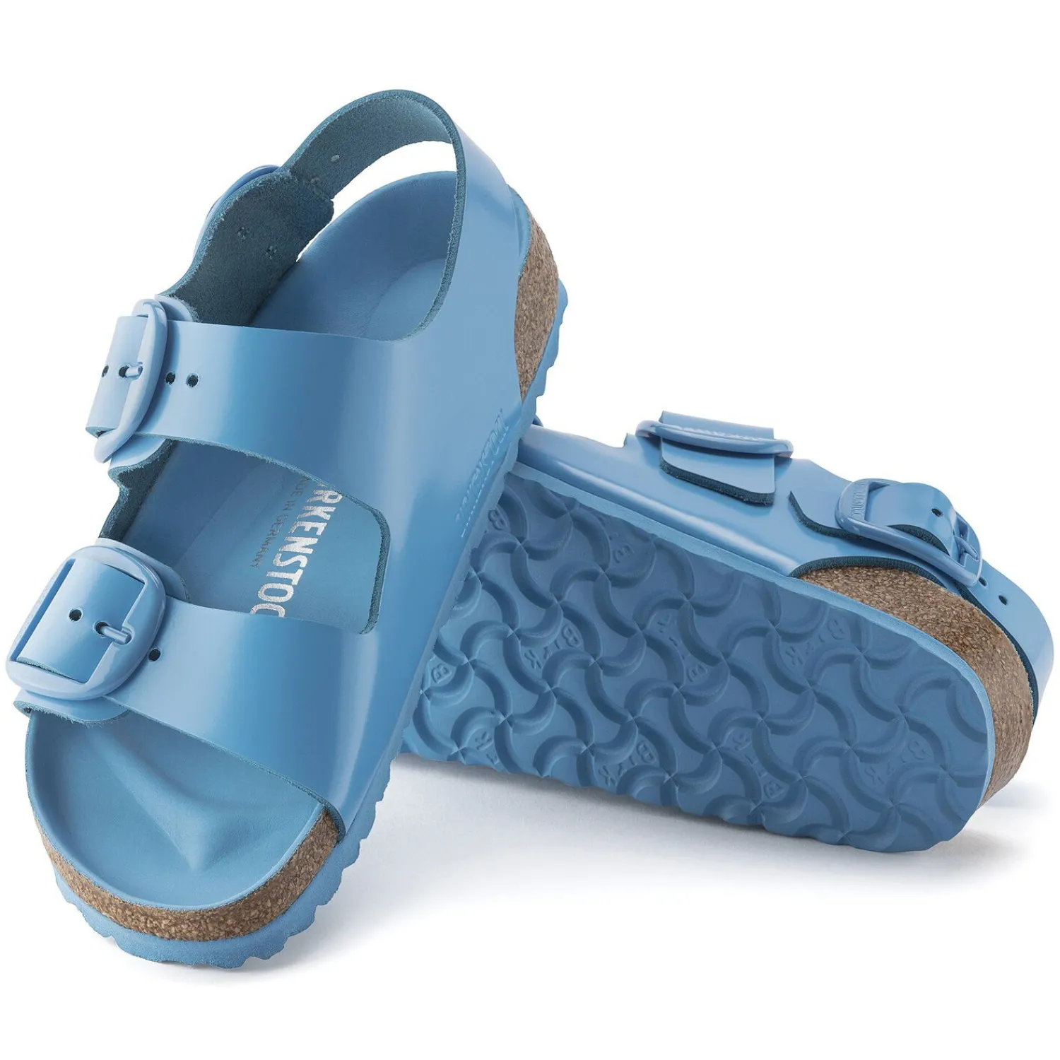 Cheap Milano Big Buckle Donna Cinturino Per Tallone