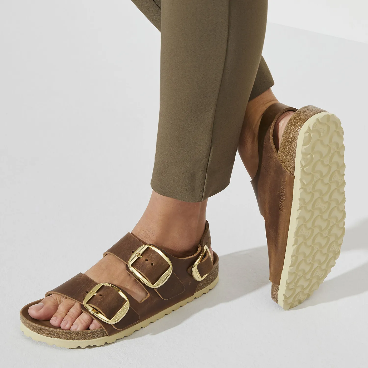 Best Milano Big Buckle Donna Cinturino Per Tallone