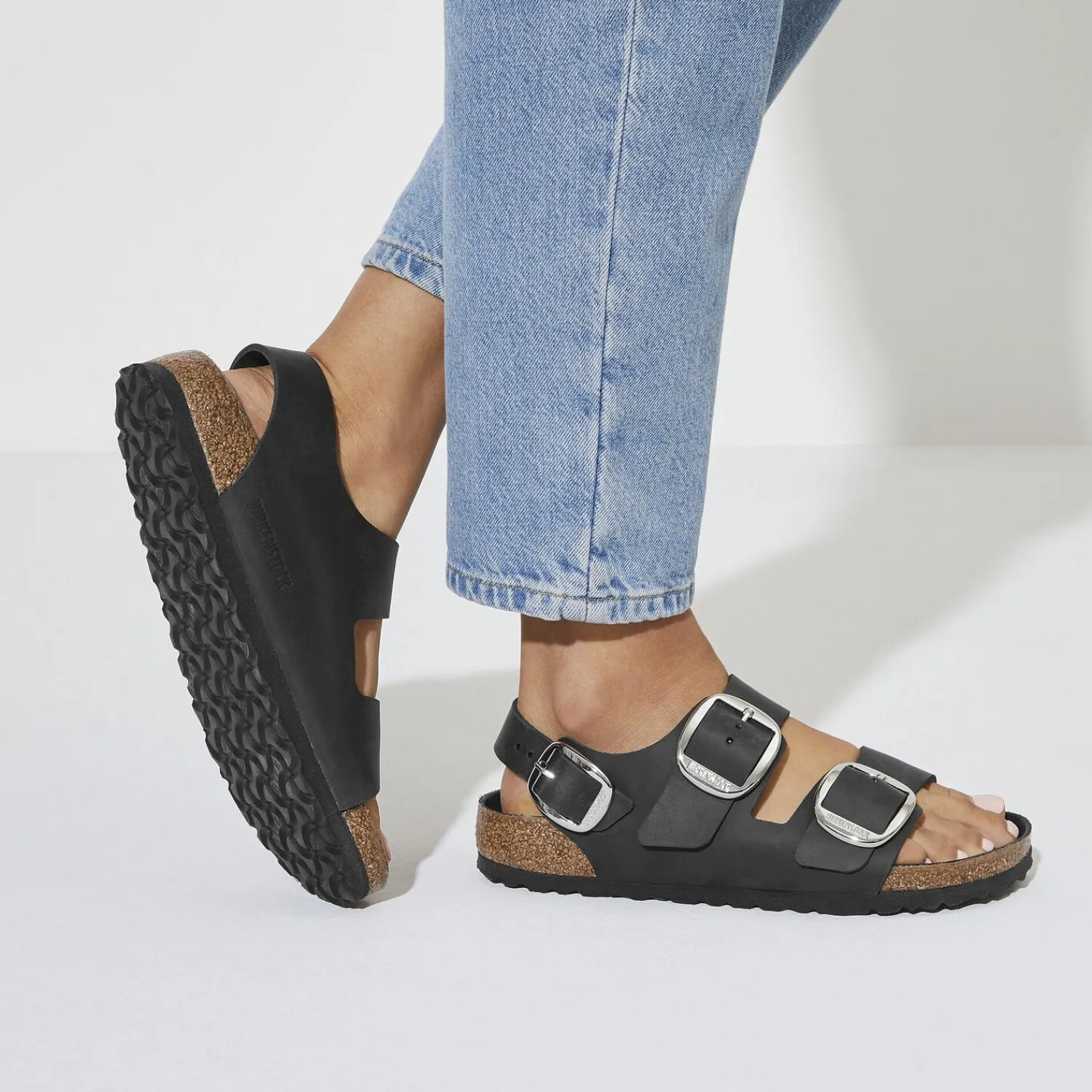 Best Milano Big Buckle Donna Cinturino Per Tallone